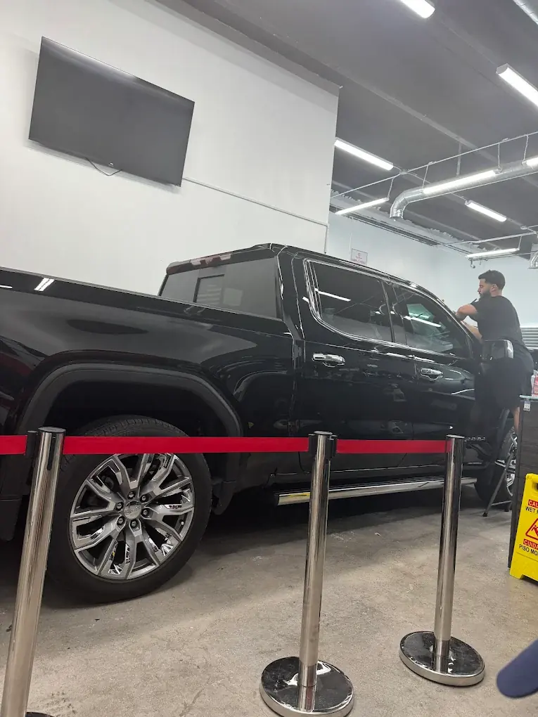 Dairon Work Black Truck by Black Diamonds Tinting Garage